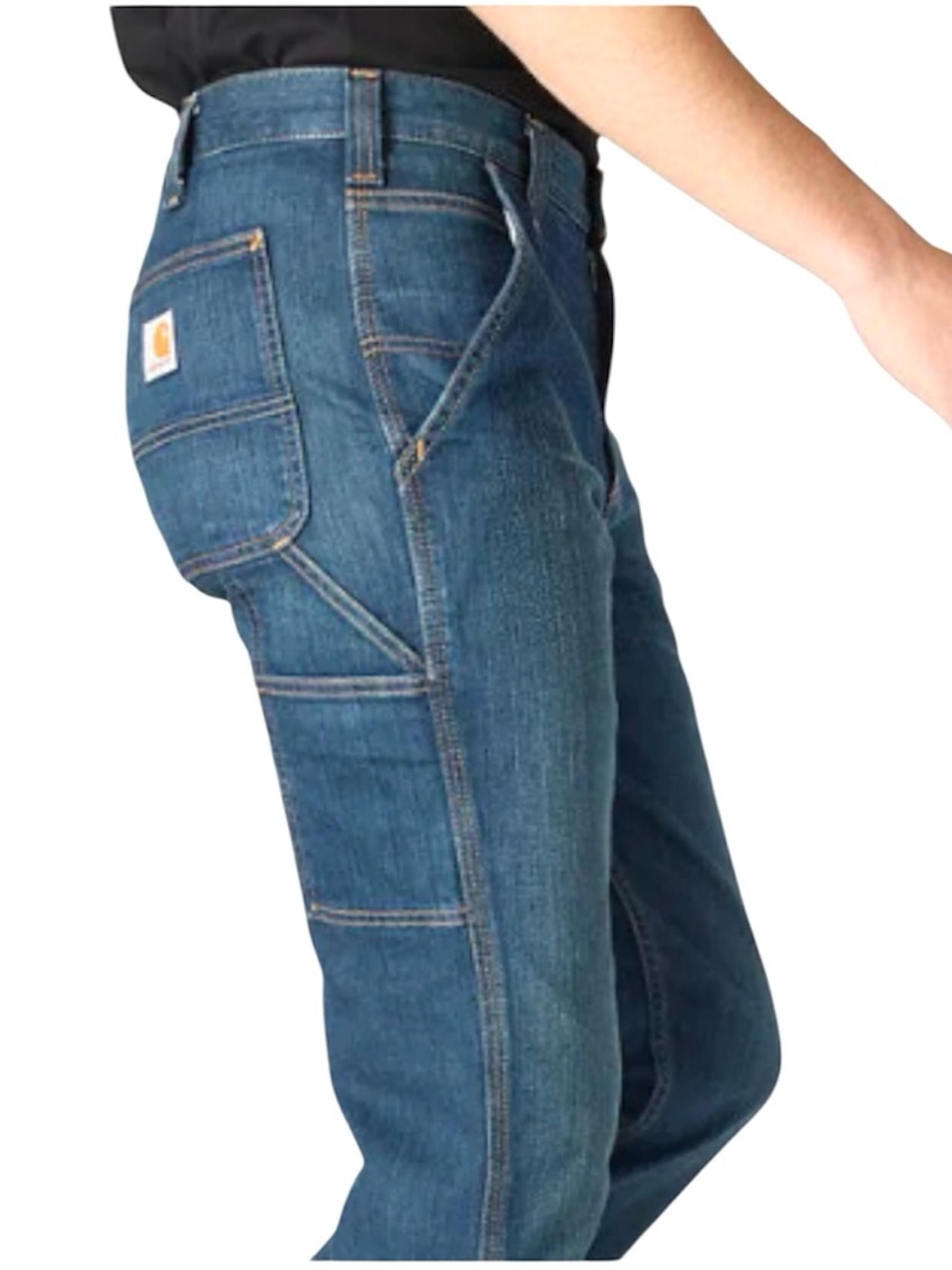 Carhartt Men's Rugged Flex Relaxed Fit Utility Jeans Size 38 Workwear Denim